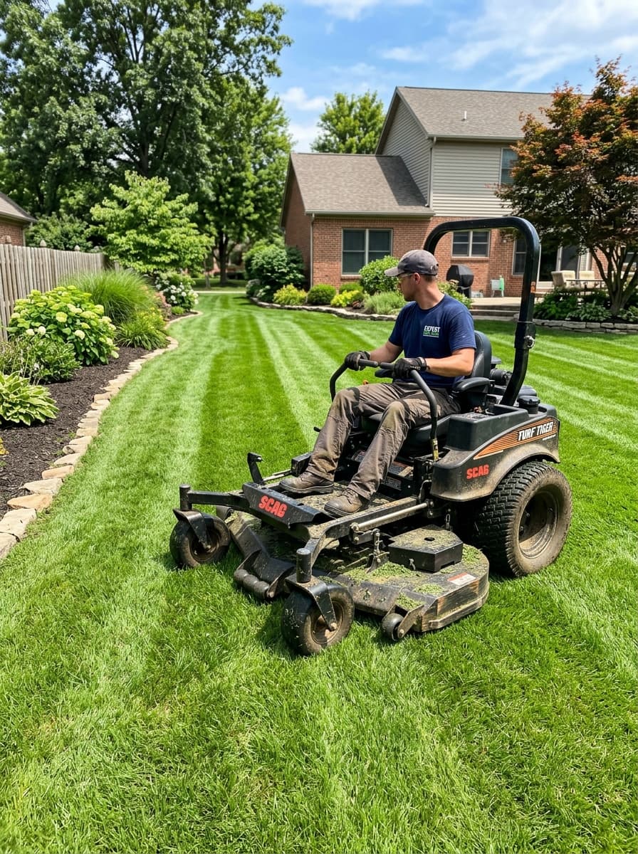 Landscaping work ad