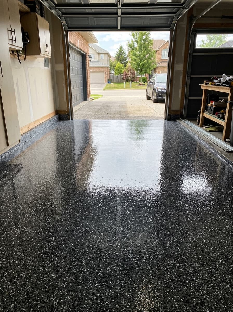 Epoxy flooring work ad